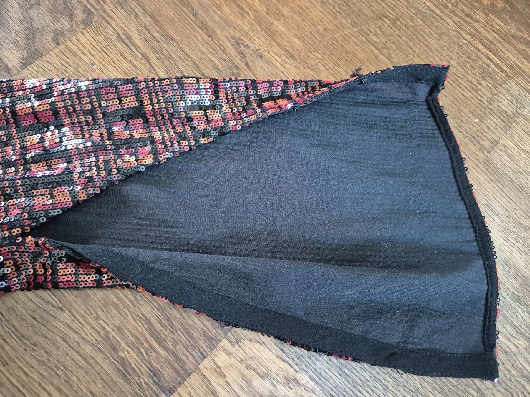 Zara Top: Zara red sequin long sleeve top size XS – Usato da Zürich venduto da monadiederich 3