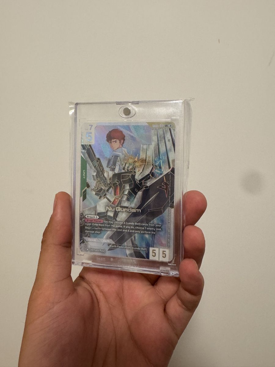Bandai Sammelbilder & Trading cards: GD05 - Nu Gundam LR++  – Neu (gemäss Beschreibung) aus Genève von mbey02 1
