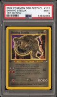 Shining Steelix Schimmerndes Stahlos 1 Edition PSA 9