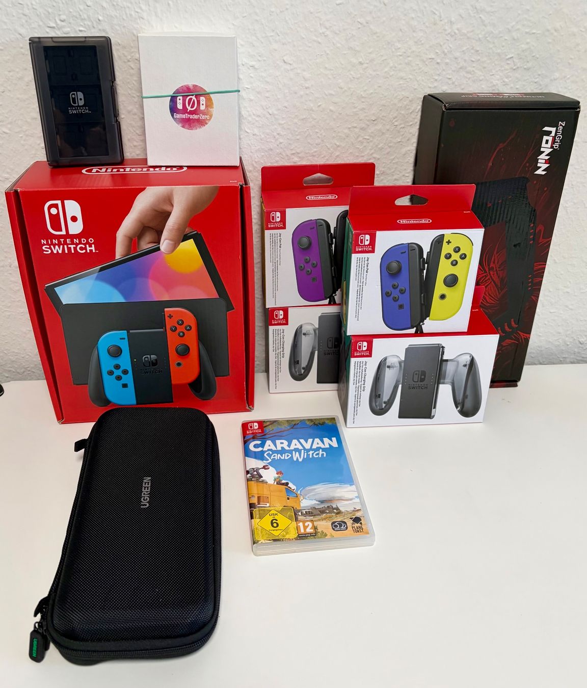 Nintendo Console: Nintendo Switch OLED mit div. Zubehör – Usato da Zürich venduto da Wolpe23 9