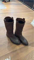 Stilvolle Lederstiefel in Braun
