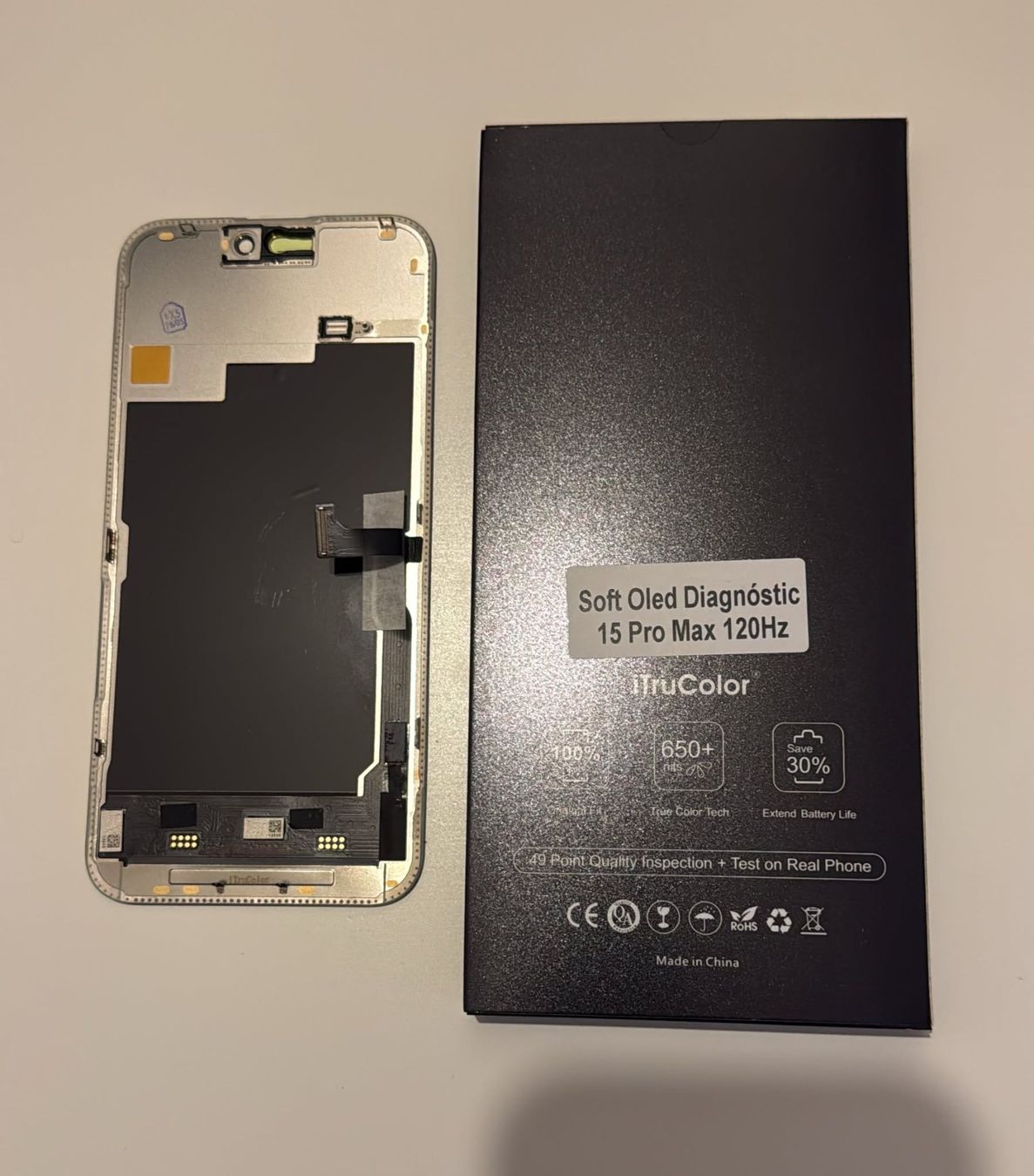 Monitor: Display Iphone 15 pro max Diagnostic – Nuovo e nell'imballaggio originale da Leukerbad venduto da mig_8bbp 1
