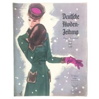 Deutsche Moden-Zeitung Beyer Leipzig Schnittmusterbogen 1938