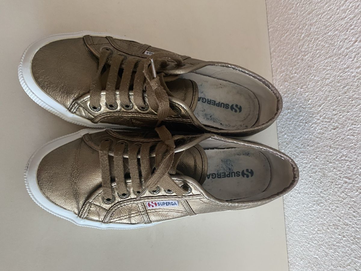 Superga Scarpe da donna: Sneaker SUPERGA Gr. 39 Gold – Usato da Biel-Benken BL venduto da PANORMUS 3