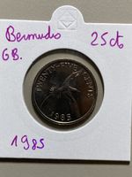 Bermudes GB - 25 centimes - 1985