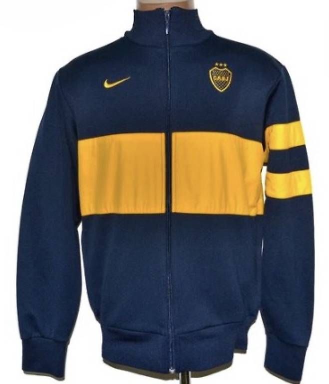 Giacche: Retro Boca Juniors Training Jacke 2006/2007 – Usato da Basel venduto da Muchachoo