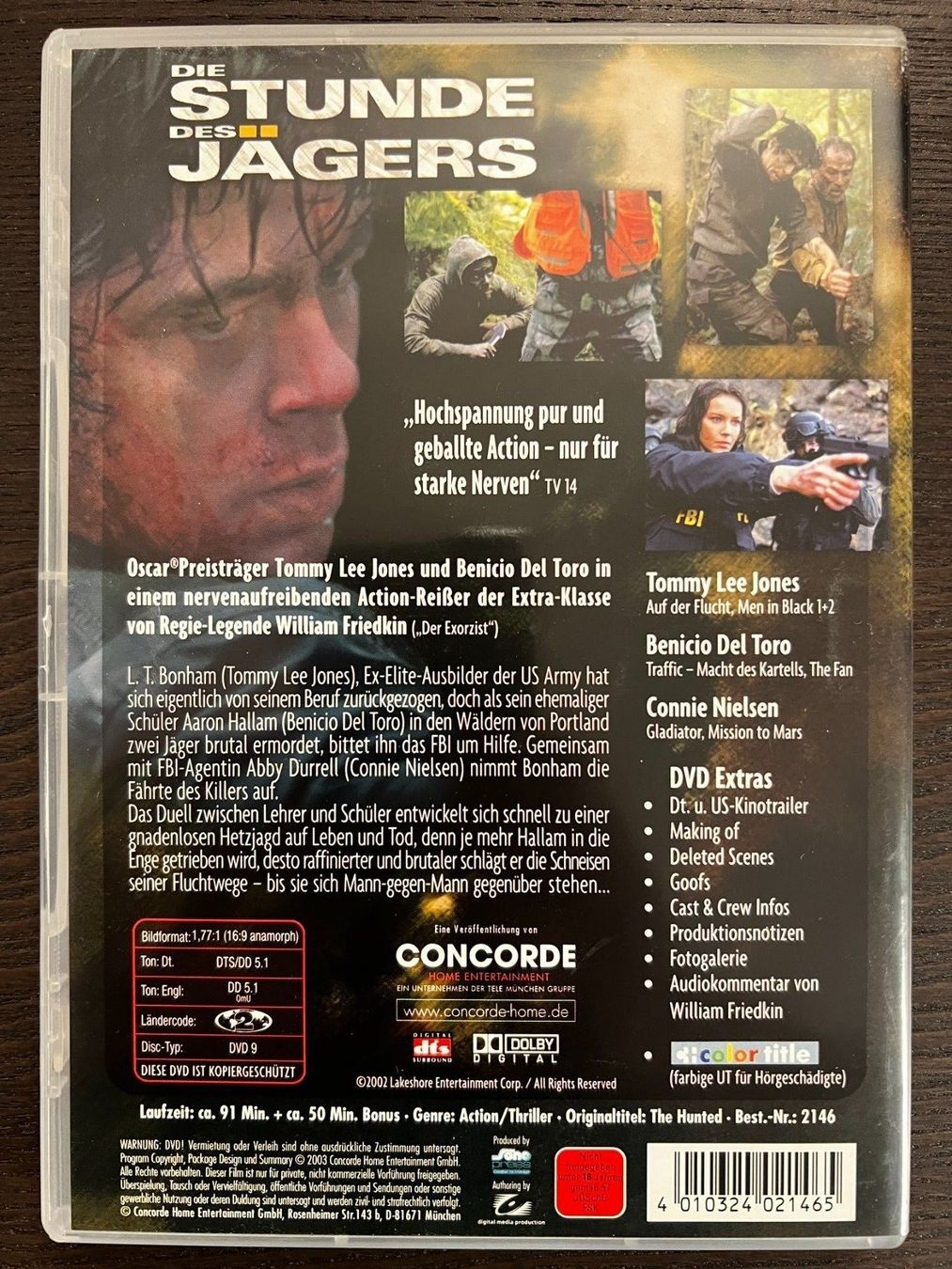 Tutti i DVDs: Die Stunde des Jägers – Usato da Zürich venduto da FilmFreunde 1