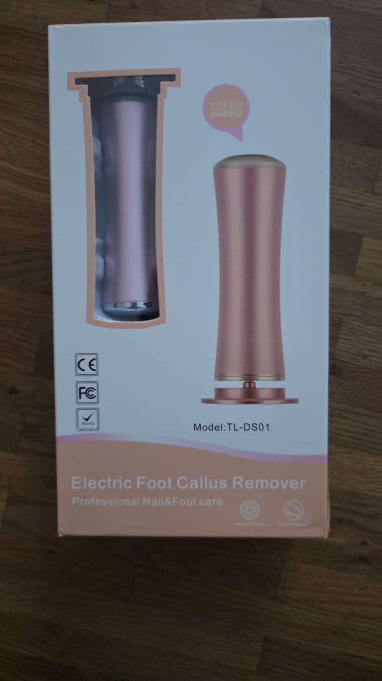 Pedicure: Hornhautentferner elektrisch NEU – Nuovo e nell'imballaggio originale da Bennwil venduto da fawag