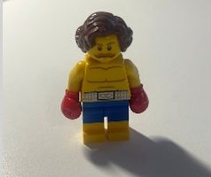 Lego Boxer aus Minifiguren Serie