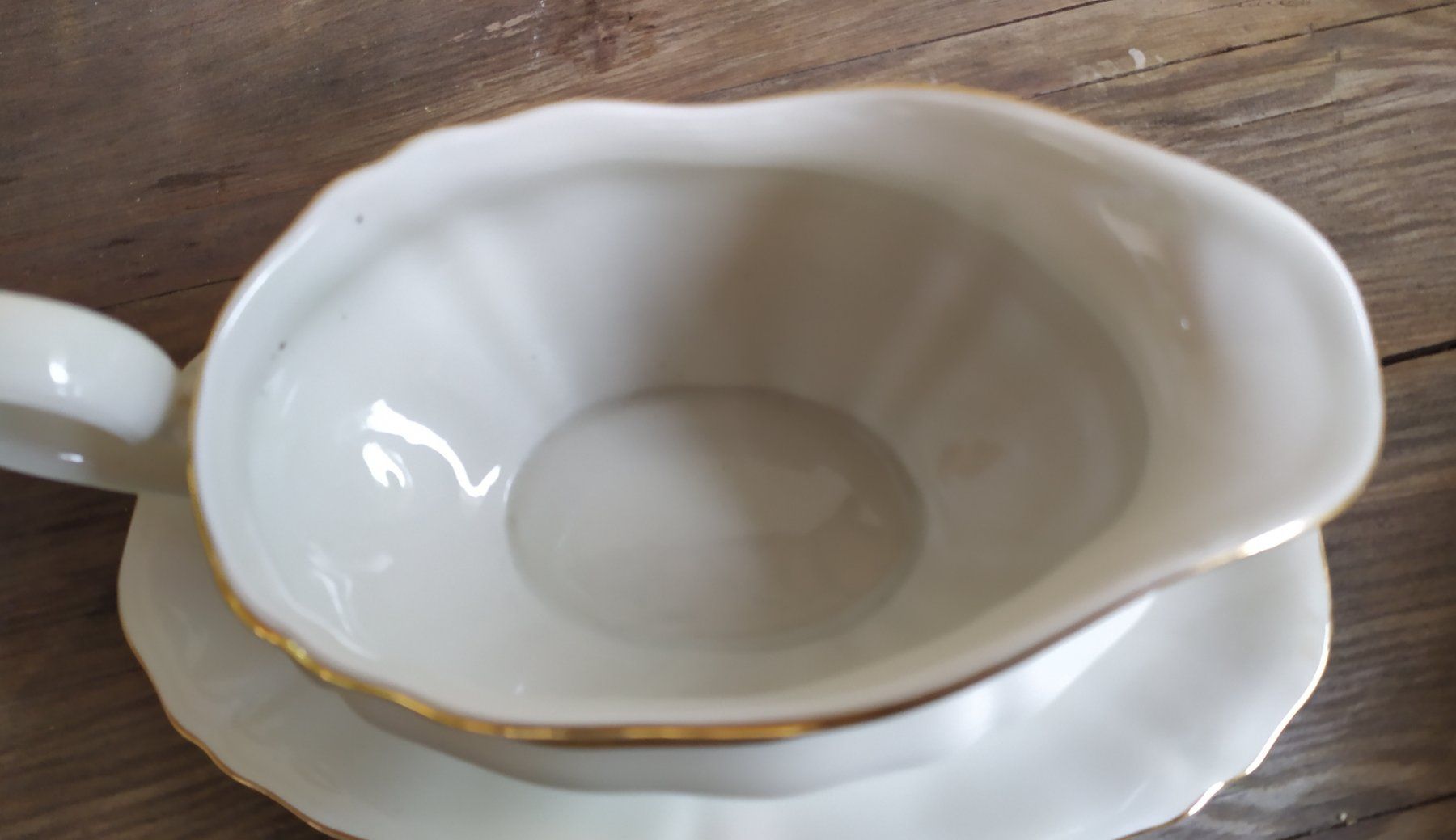 Plateaux: Saucière  Elfenbein Bavaria – D'occasion à Chezard St-Martin par Loucail 1