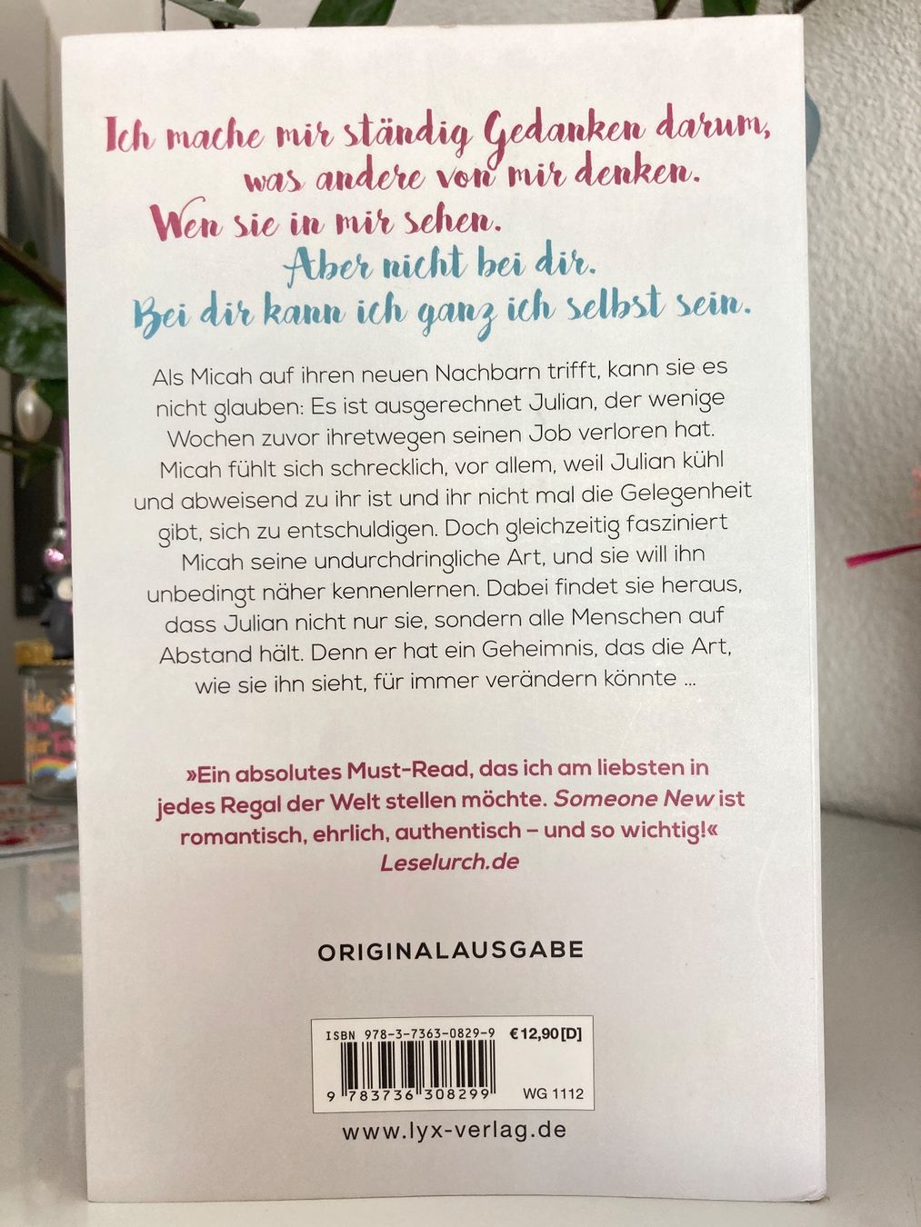 Bücher: Roman : Someone new – Gebraucht aus Frauenfeld von AlphaCentauri369 1
