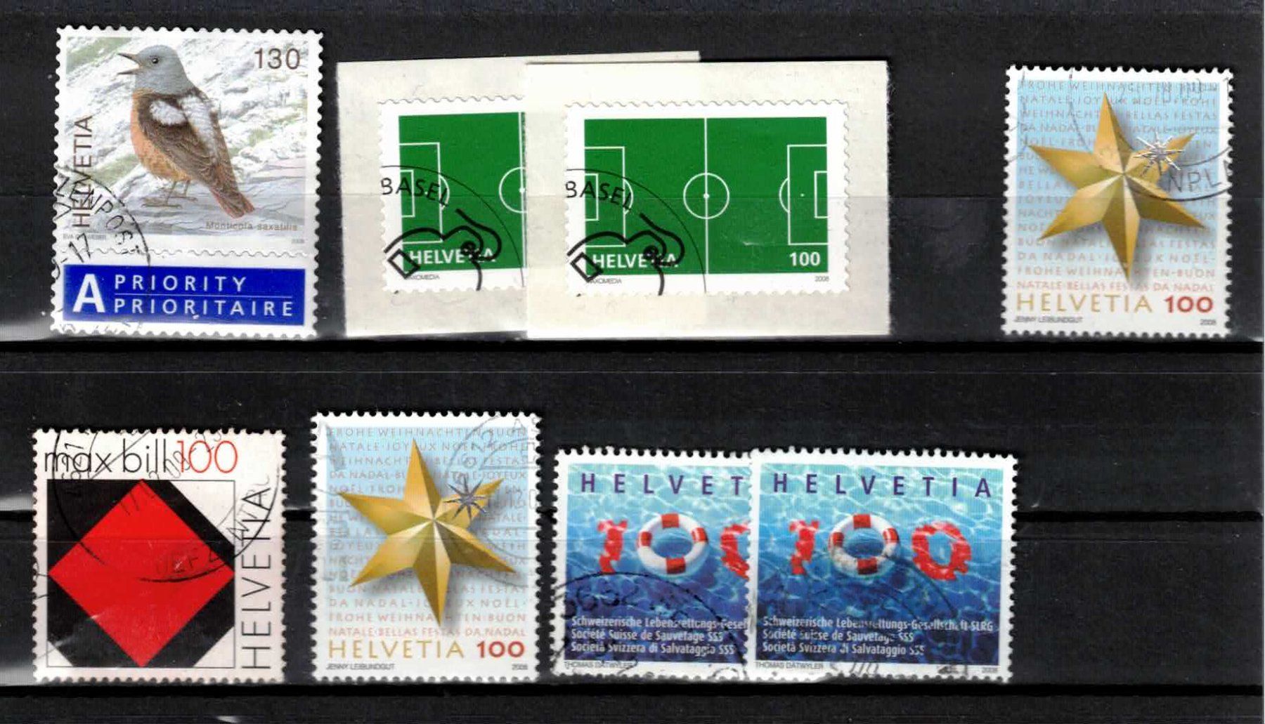 Tutti i francobolli: 2008 Lot "Werbemarken", gestempelt, – Usato da Blumenstein venduto da minos02