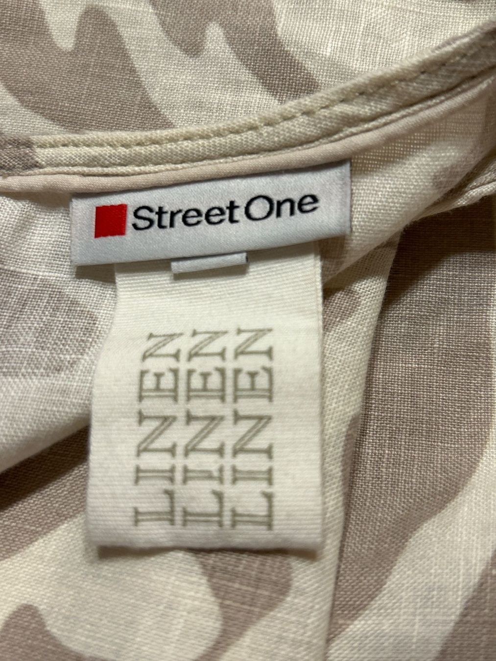 Vestiti: Maxikleid beige/hellbeige 100% Leinen von StreeOne Gr. 36 – Nuovo (secondo la descrizione) da Brunnen venduto da Nala2929 7