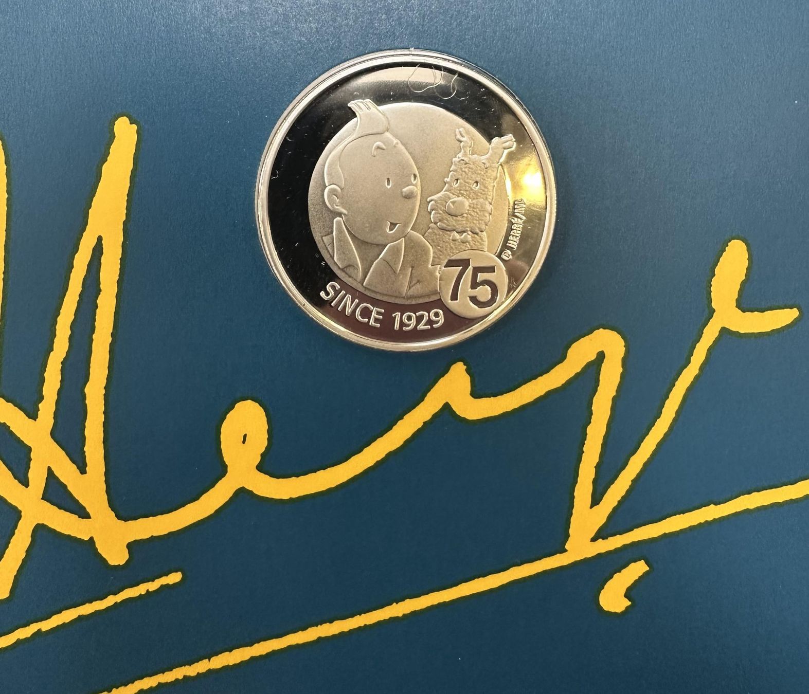 Tutti le monete: Pièce de 10 euros Tintin – Nuovo e nell'imballaggio originale da Meyrin venduto da houpstragus 2