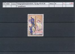 1939/45 Telegraphenpioniere, Cp.tg.10. et 24, ** postfrisch