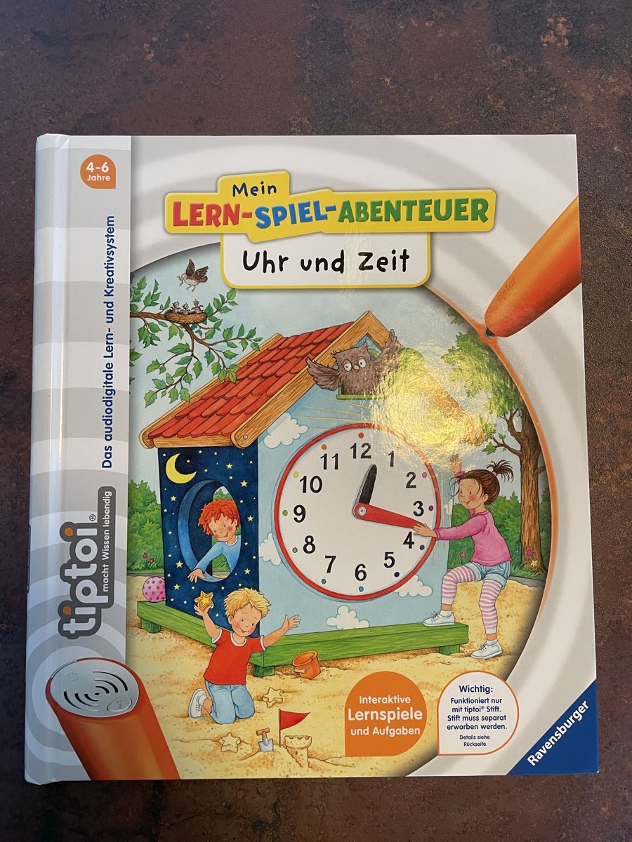 Libri: Tiptoi Uhr und Zeit Lernspiel – Usato da Fehraltorf venduto da Nadja0205