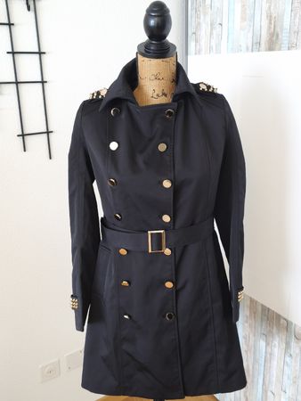 Soky&Soka Frühlingsmantel, Gr. 36, schwarz, neuwertig!