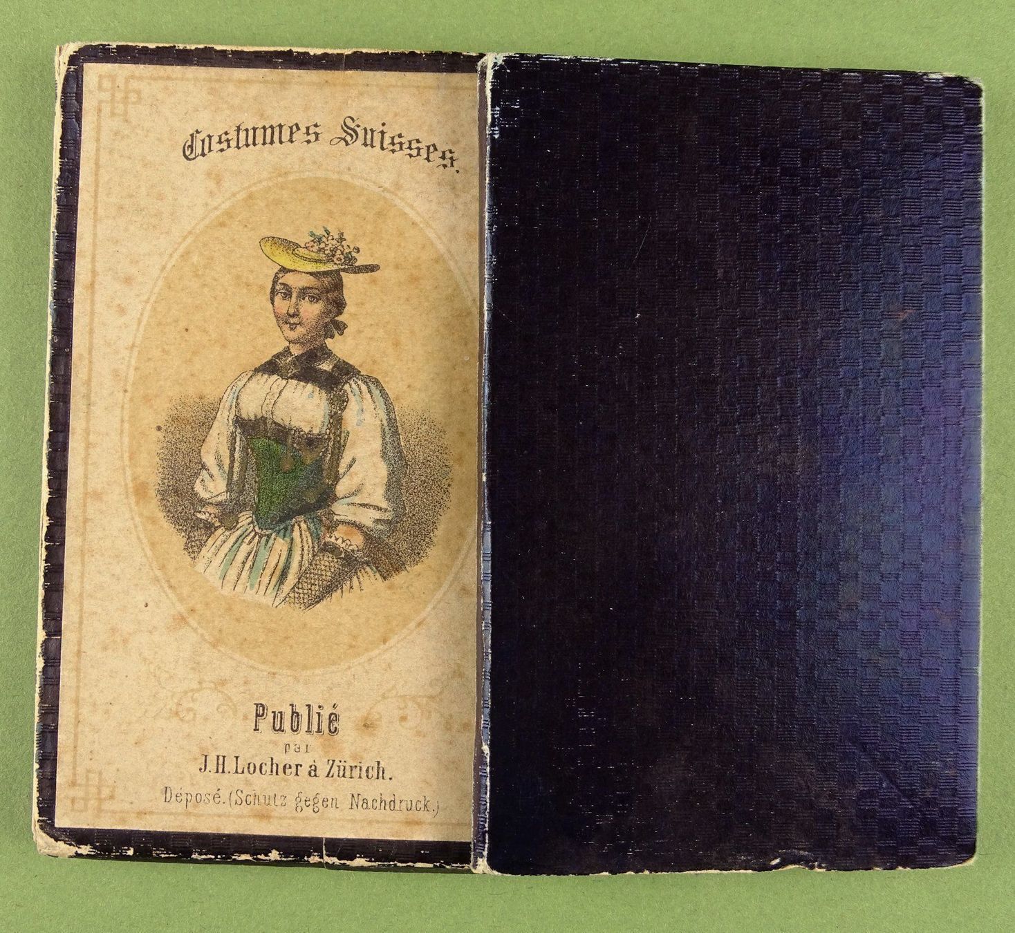 Libri: COSTUMES SUISSE, TRACHTEN LEPORELLO – Usato da Grüningen venduto da Kartensammler 1