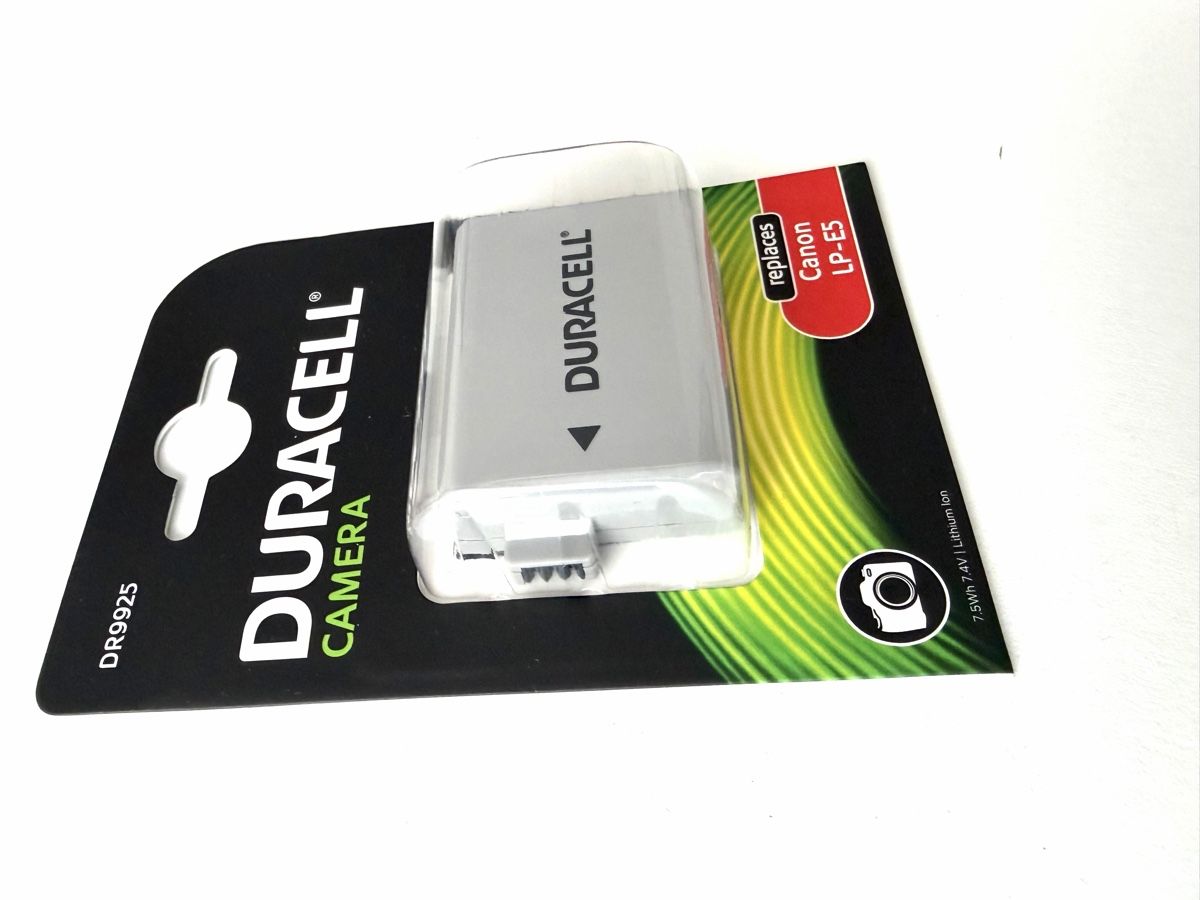 Duracell Batterie: Duracell Camera Canon LP-E5 – Nuovo (secondo la descrizione) da Zürich venduto da masako 1
