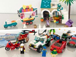 Lot Lego Friends + Lego City Vehicles