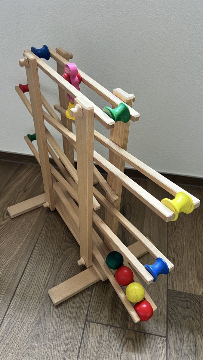 Spielzeuge: Kugelbahn Drewa Holz – Gebraucht aus Mosnang von com_z9dz 3