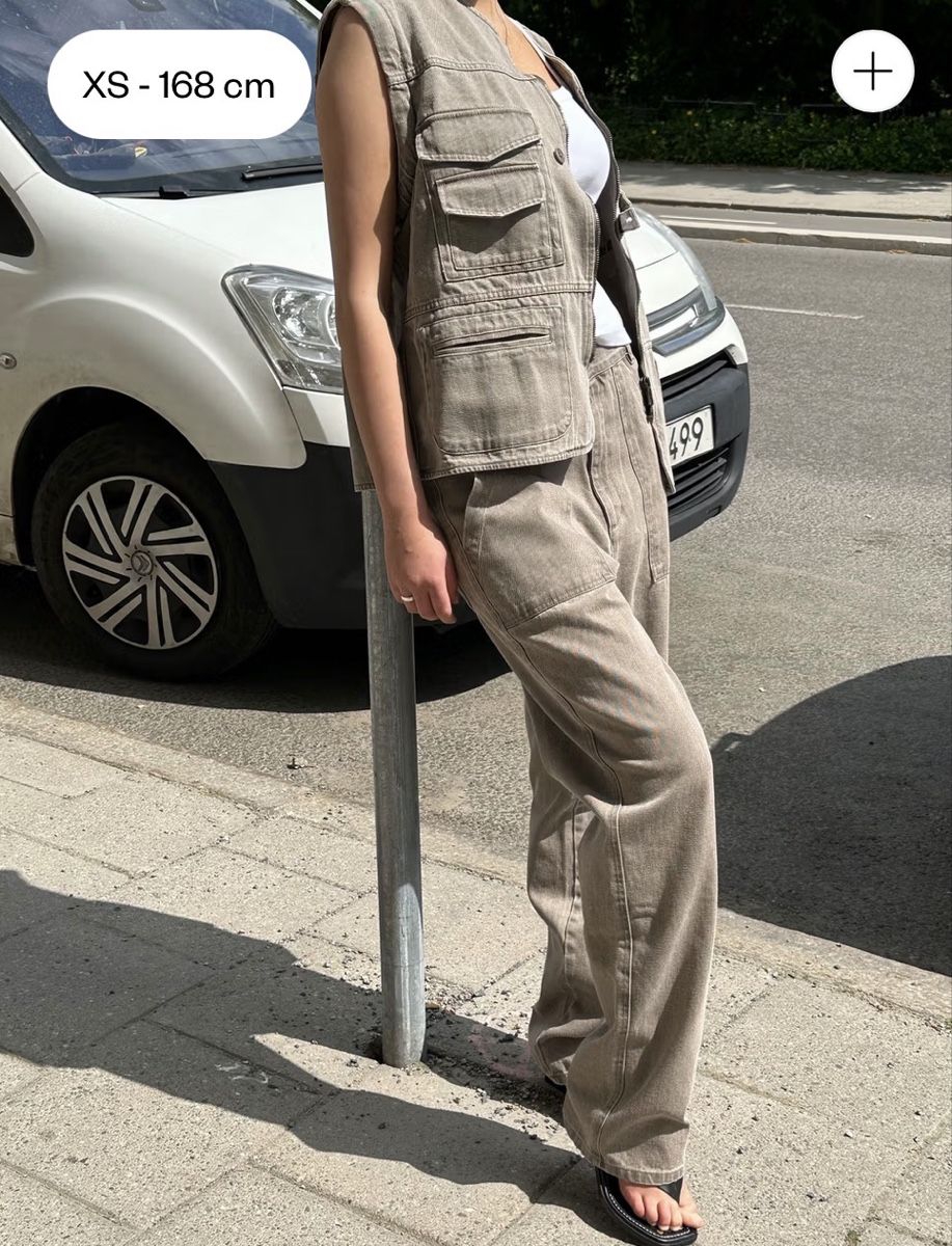 Djerf Avenue Jeans: Djerf Avenue Go To Pants Brown. – Nuovo (secondo la descrizione) da Bern venduto da ana_t2nb