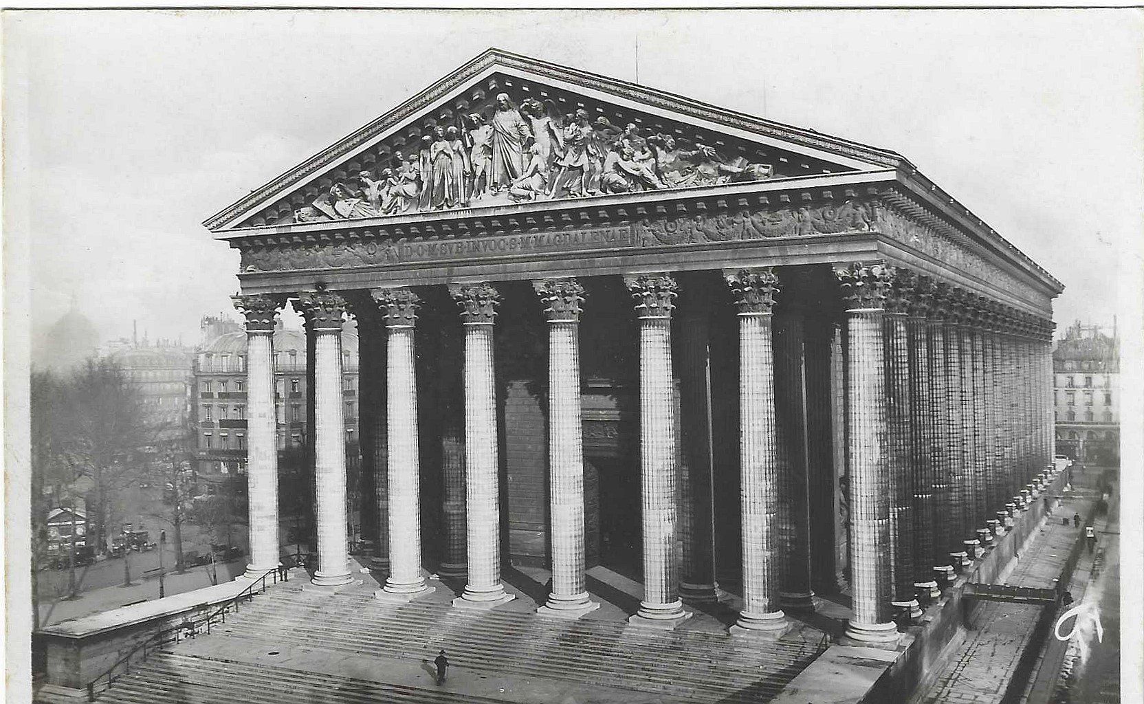 Ansichtskarten: Ansichtskarte Madeleine Kirche Paris – Gebraucht aus Luzern von gil_9jtr
