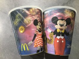 2 Gobelets 3D McDonalds X Disneyland Paris