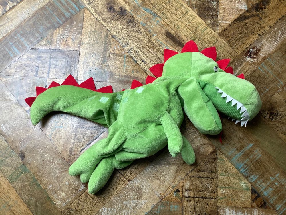 Süsses Krokodil Handpuppe | Kaufen auf Ricardo