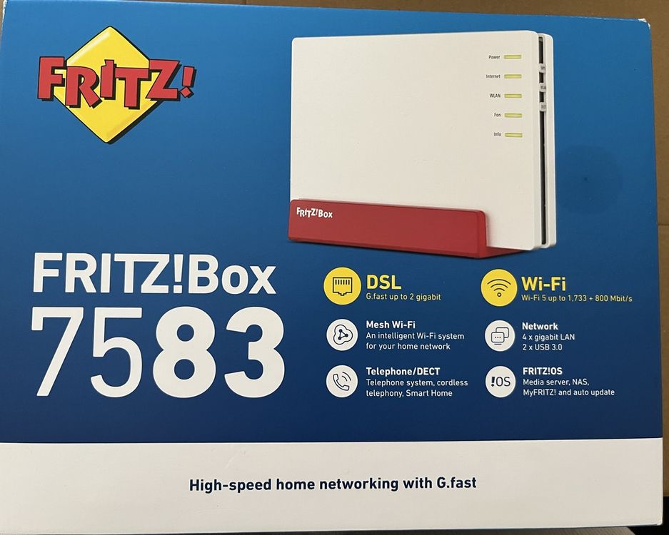 FRITZ Box 7583 Modem Router WLAN | Kaufen auf Ricardo