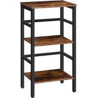Multifunktionales Standregal mit 3 Ebenen, Bücherregal