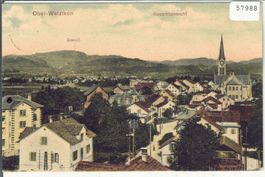 Ober-Wetzikon - Gesamtansicht - coloriert