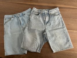 Shorts Jeans Knaben Gr. 158