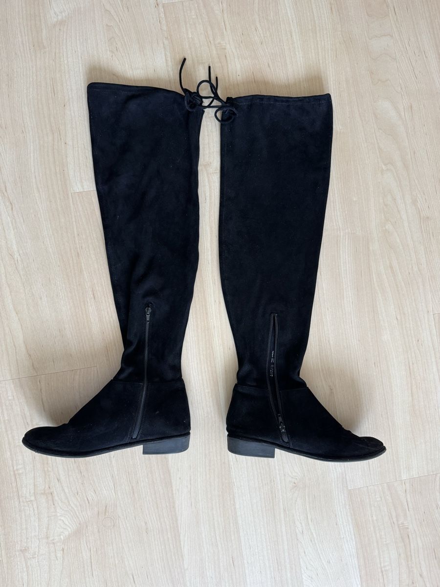 Scarpe da donna: Élégante cuissardes en daim – Usato da Denens venduto da sar_5wlm 3