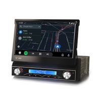 1 DIN RDS Autoradio 7 Zoll Carplay Motorisiert 4G 8Core