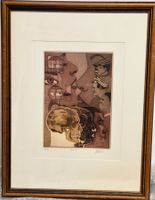 belle et intéressante litho "Nasen 99" signée ? 63/70
