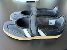 ADIDAS ORIGINALS: Samba Jane Ballerina, schwarz, Gr. 38