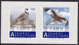 Satz SBK-Nr. 1306-1307 (Vögel 2009) ET-gestempelt