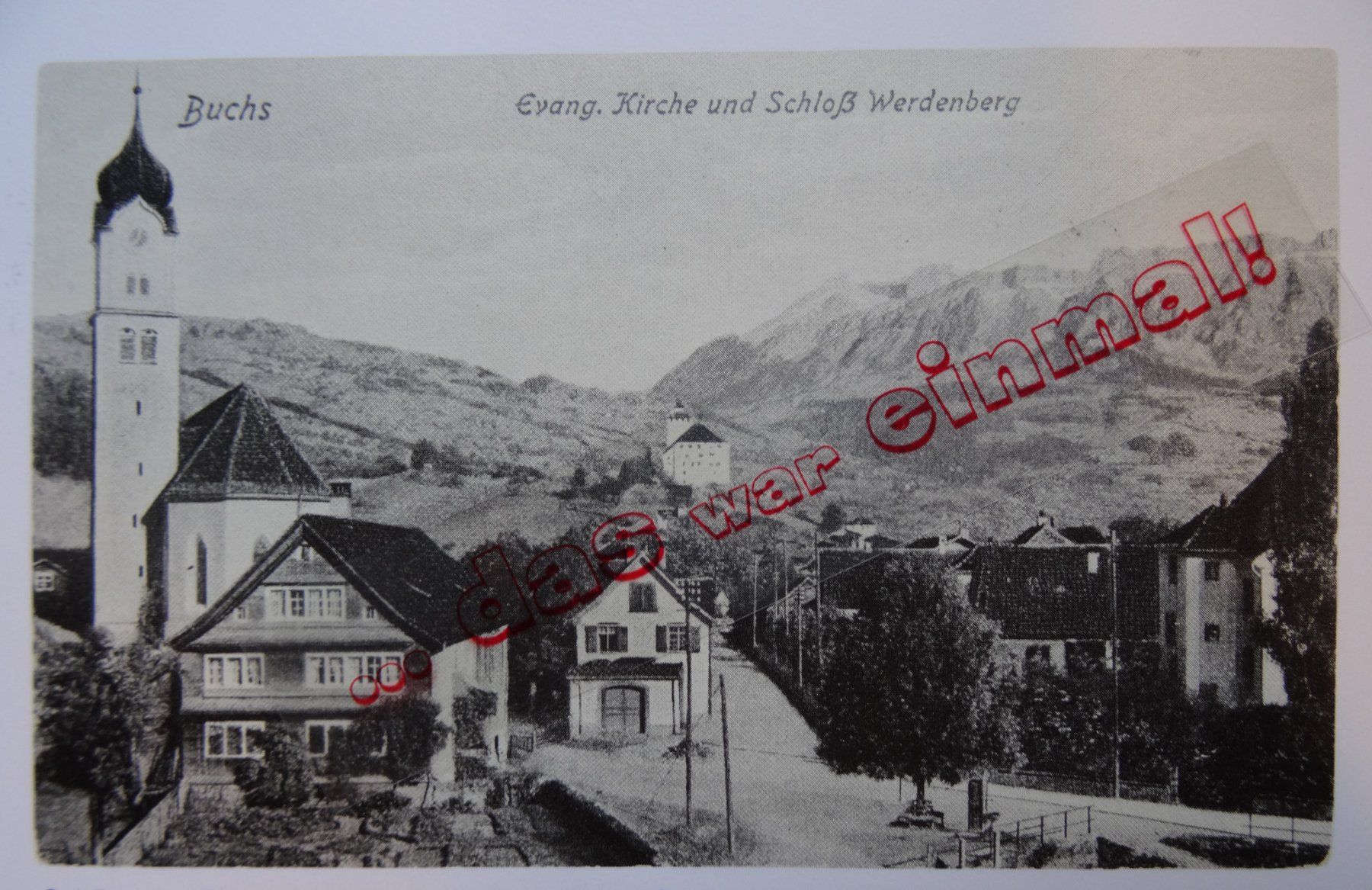 Cartoline postali: St. Gallen Buchs anno    1907 – Usato da Safnern venduto da Wstussi
