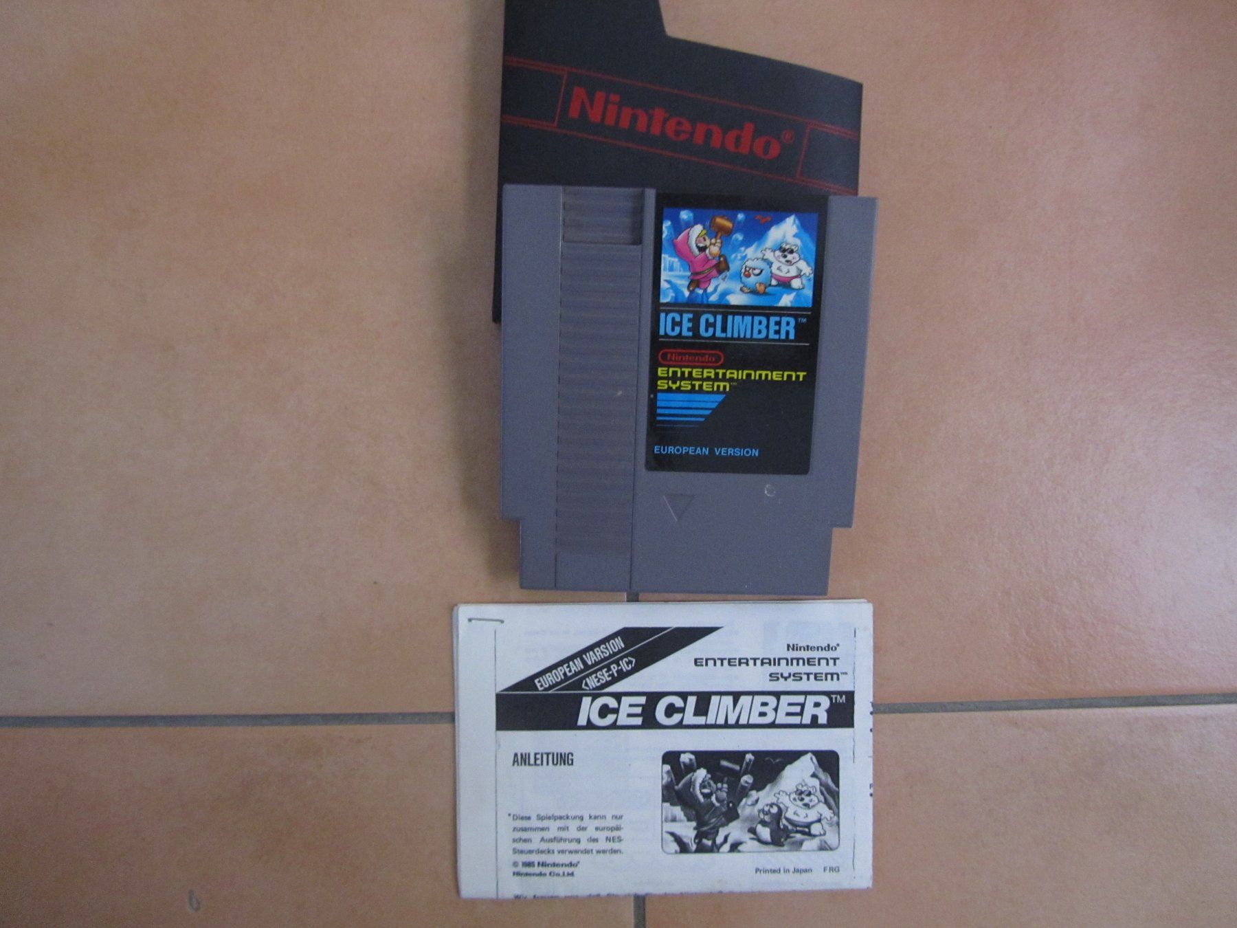 Nintendo Jeux: Ice Climber von Nintendo NES, 1985 – D'occasion à Weiningen ZH par dietsch57 2