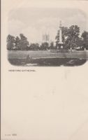old  UK Postcard HEREFORD - CATHEDRAL  B. & D. ak