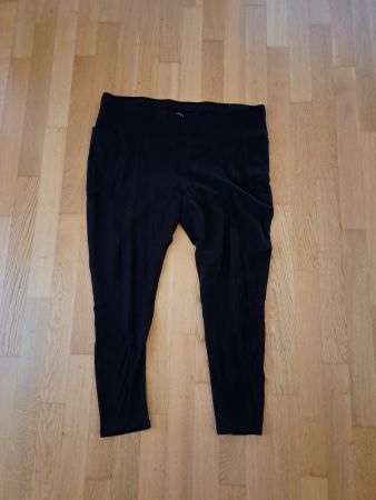 Schwarze Leggings von Snag - Gr. 48