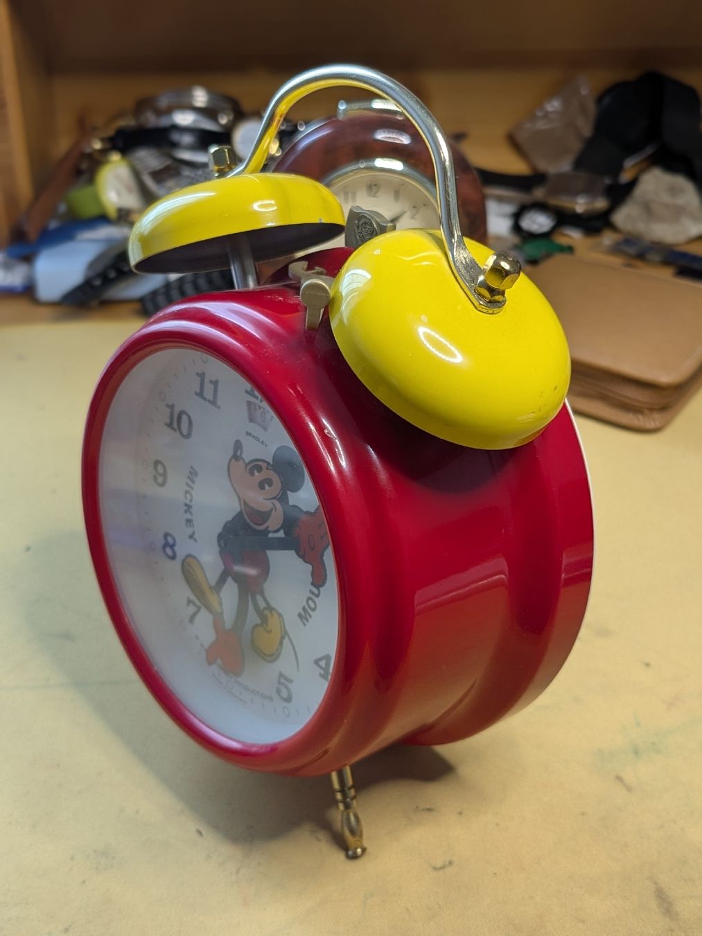Disney Sveglie: Mickey Mouse Wecker - Vintage, Mechanisch – Usato da Thun venduto da CHRONOTIKA 2