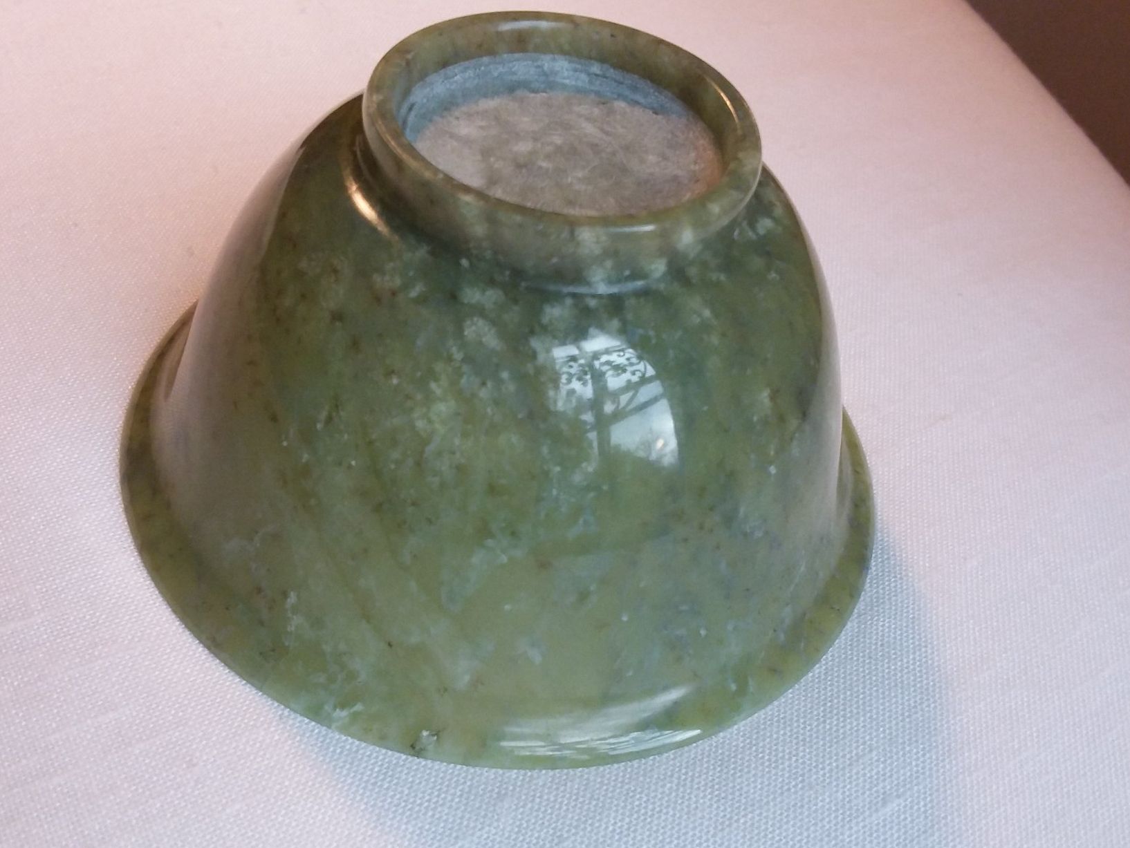 Schalen: Alte Jade Schale mit Sockel, China, ca 1950 – Gebraucht aus Zürich von helsan 4