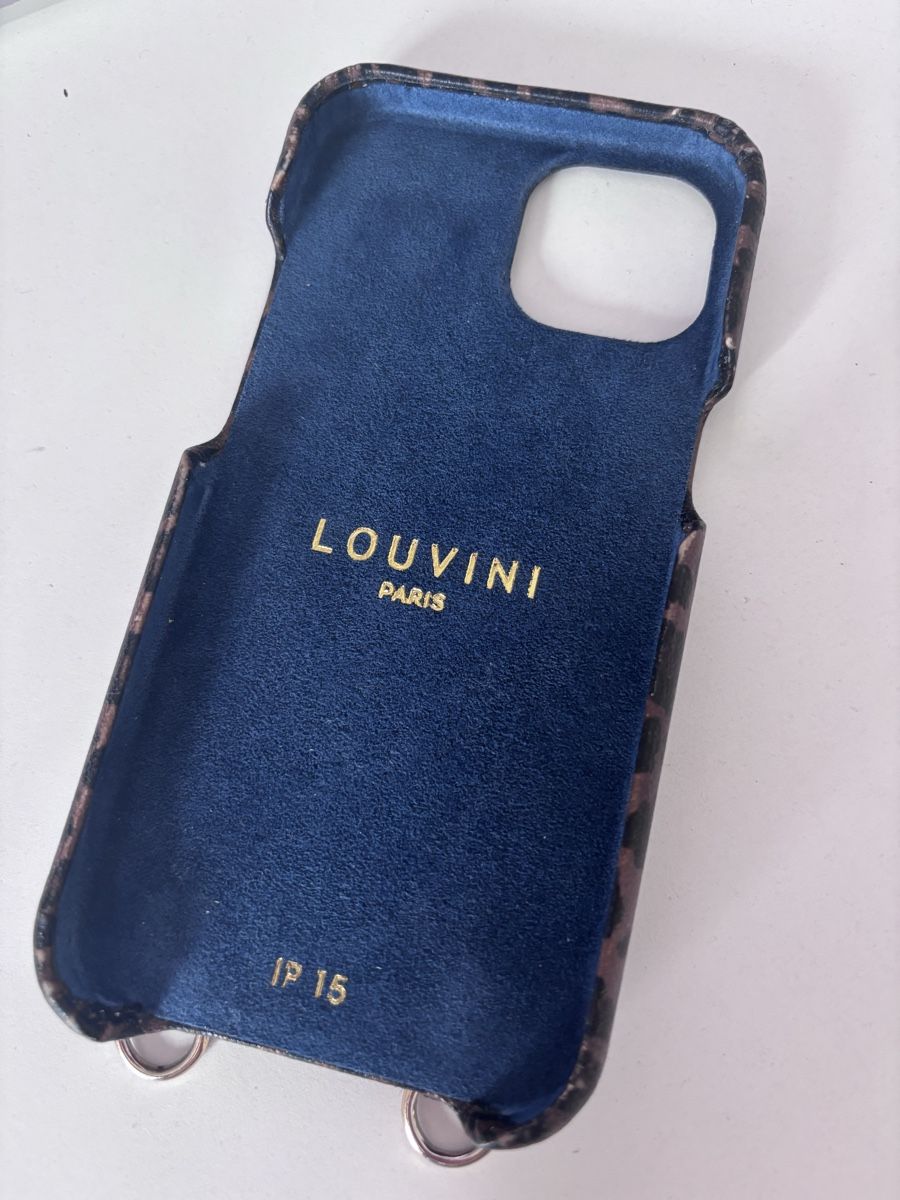 Apple Cover & Protezioni schermo: Louvini iPhone 15 cover leather  – Usato da Lausanne venduto da Charly_brune 3