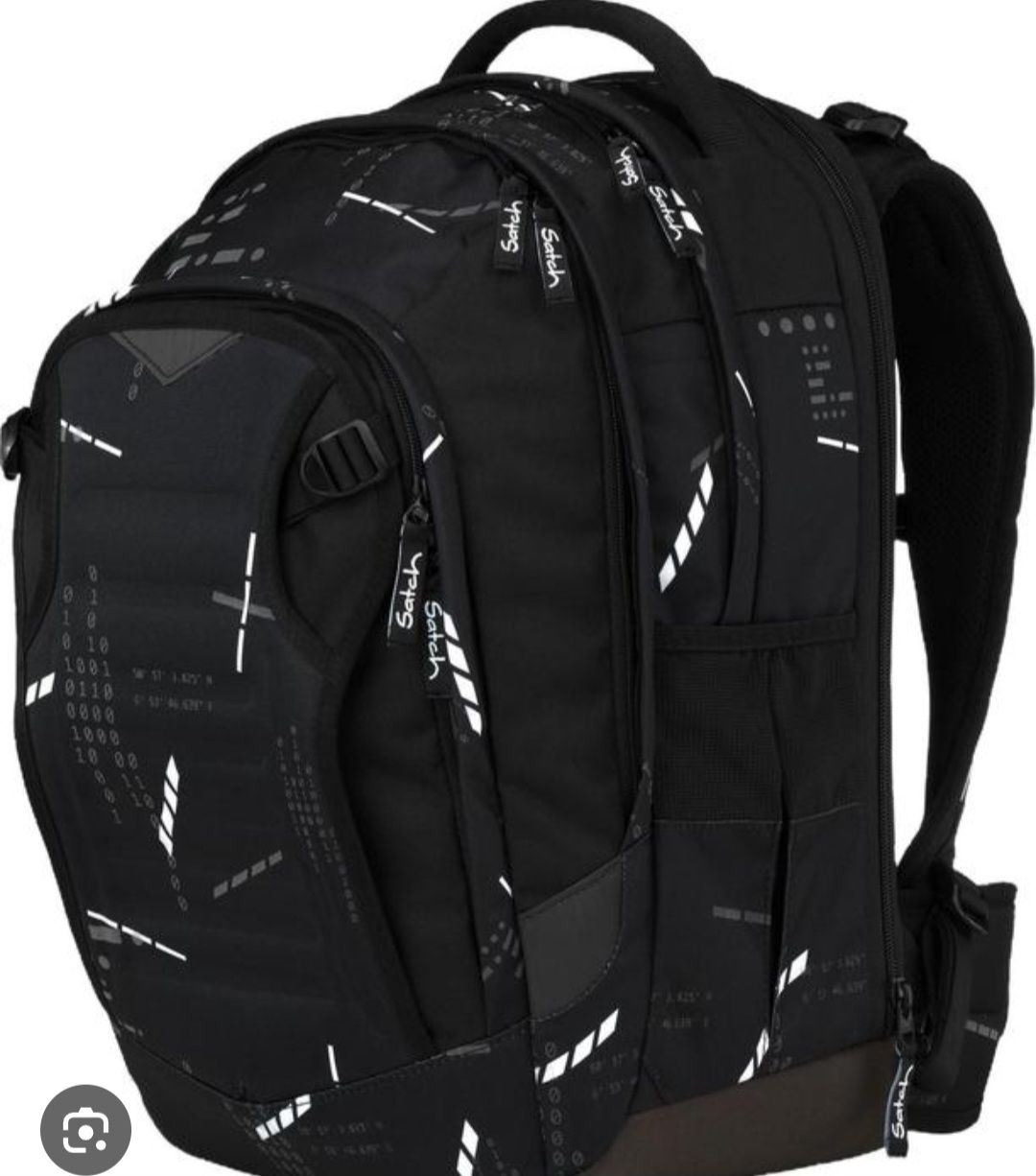 Satch Borse & Zaini: Schulrucksack Satch schwarz Muster  – Nuovo (secondo la descrizione) da Mörel venduto da ayt_vf67