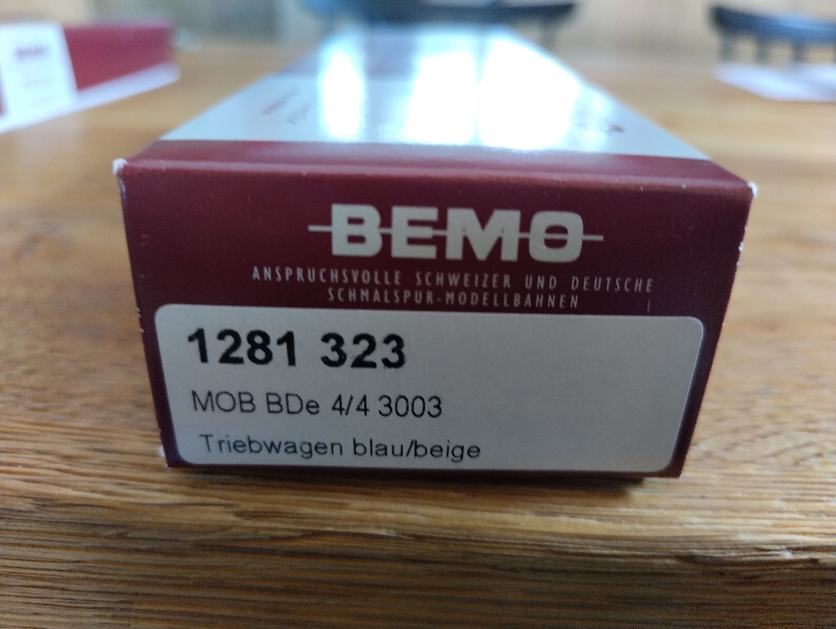 Bemo Modelleisenbahnen: Bemo 1281 323 MOB BDe 4/4 3003 Triebwagen – Neu (gemäss Beschreibung) aus Ersigen von siux23 2