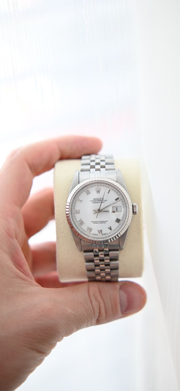 Rolex Uhren: Rolex Datejust 36 Ref. 16234 Roman Dial | Box – Gebraucht aus Schlieren von rogerio23