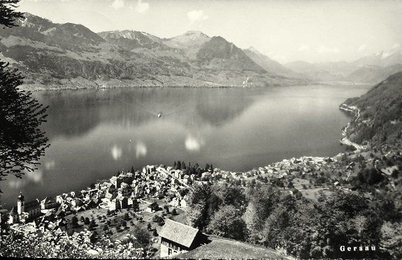 Cartoline postali: GERSAU – Usato da Jona venduto da philajona
