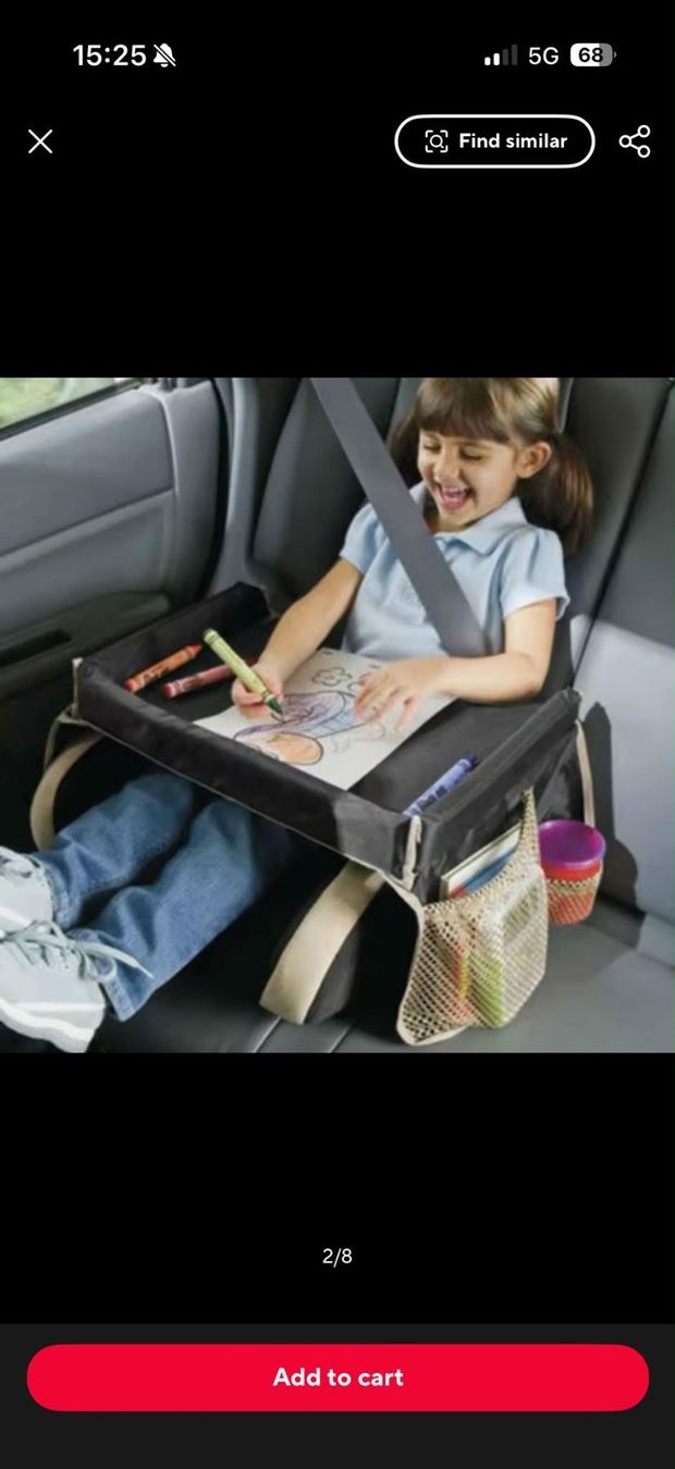 Taschen: Reise Organizer Kind Auto Tragbar mit Fachern – Gebraucht aus Wängi von Bmo